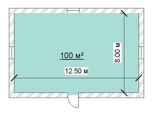 rectangular house